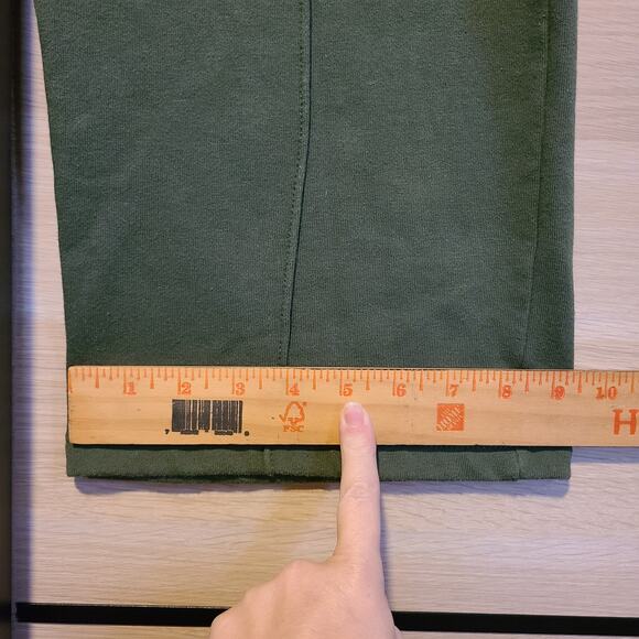 Juicy Culture Womens Army Green Track Pants Size Medium Wide Leg Sweatpants Y2K - Picture 10 of 10